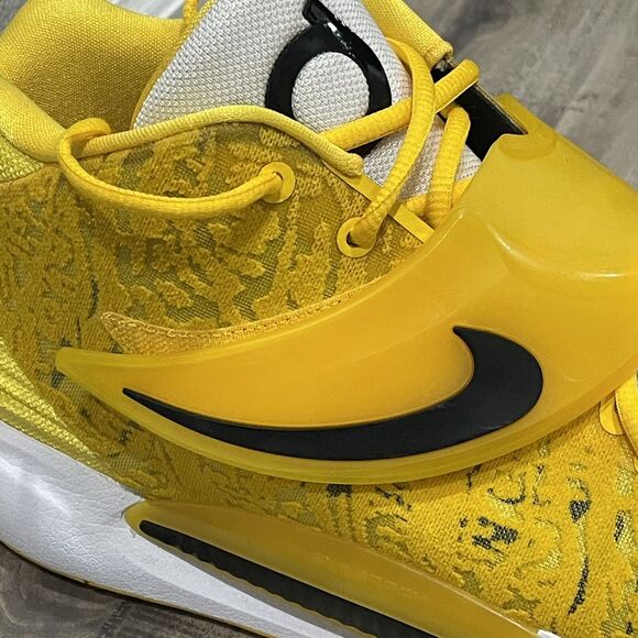 Nike KD 14 TB Promo Mens Size 15 Yellow Amarillo Basketball Sneakers DM5040-700 - Picture 5 of 11